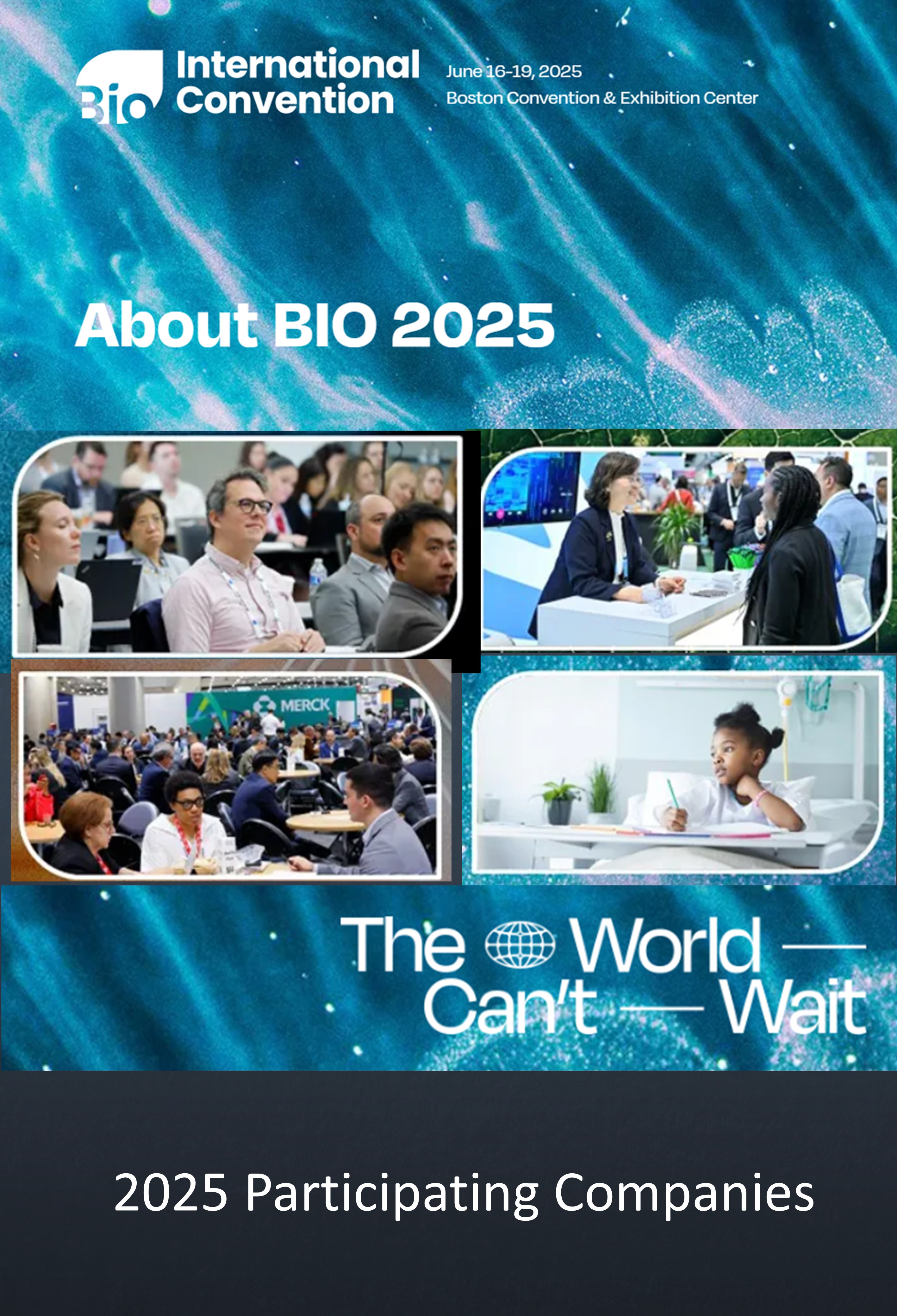 Image：BIO 2025 Boston(BIO International Convention)