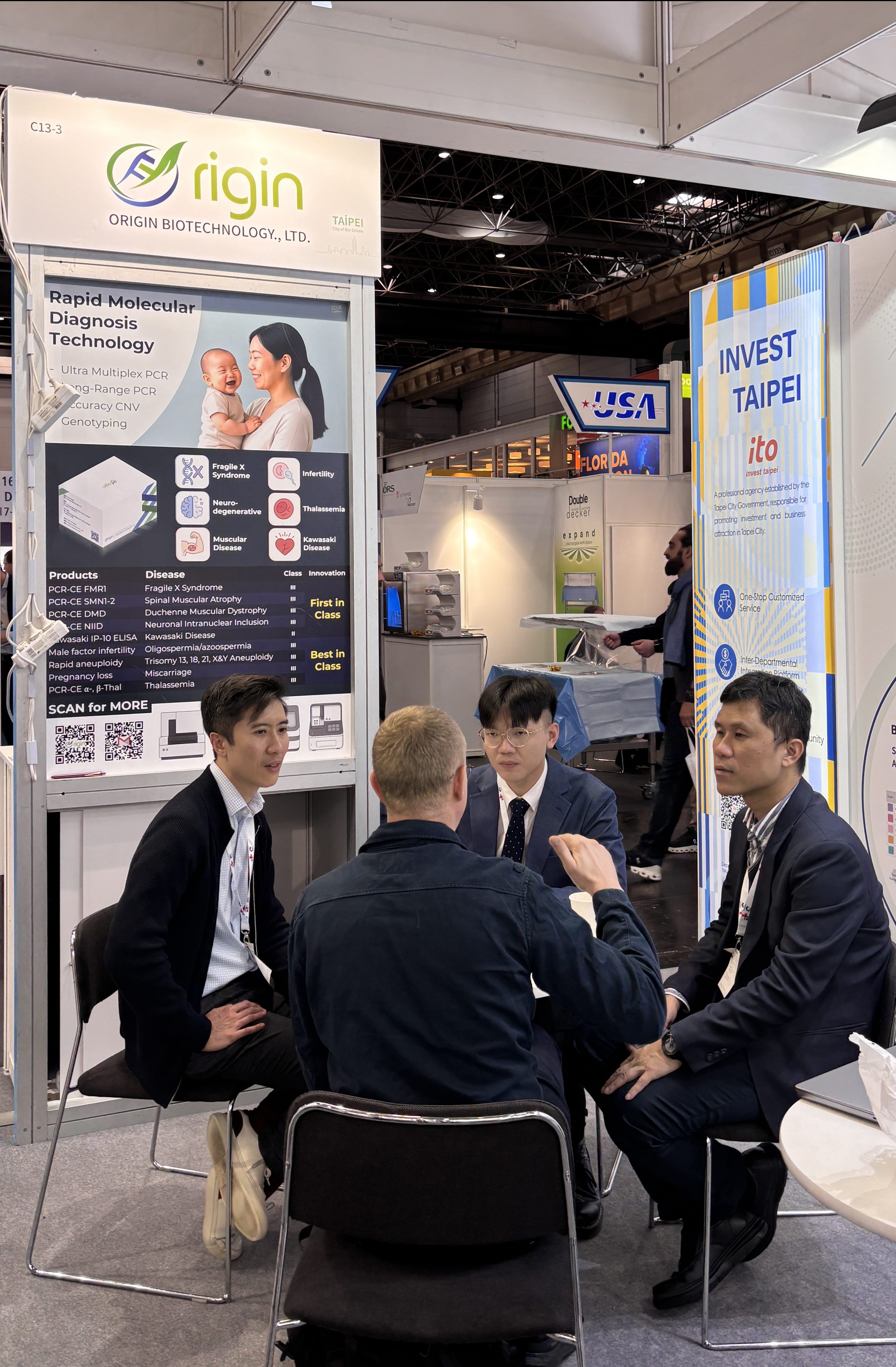 起元生技以取得CE-IVD認證與多項核心專利的快速基因檢測套組登場Medica2025大展